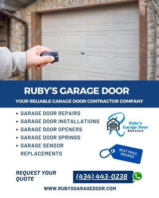 Smart garage door systems installation in Charlottesville