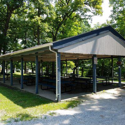 shelter and tables