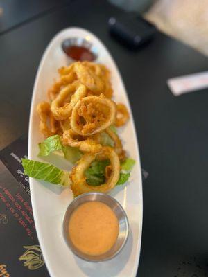 Fried A7. Golden Calamari