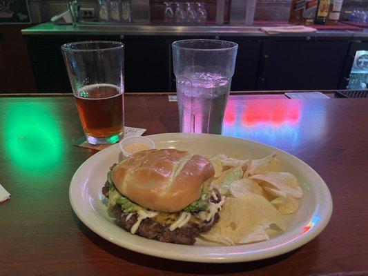 Avocado burger