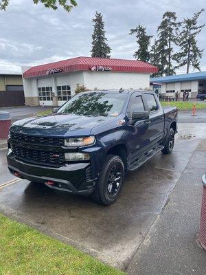 Truck after cleaning