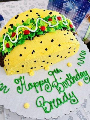 Bakery Item: Taco cake!!