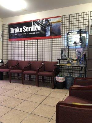 Come get your brakes done here