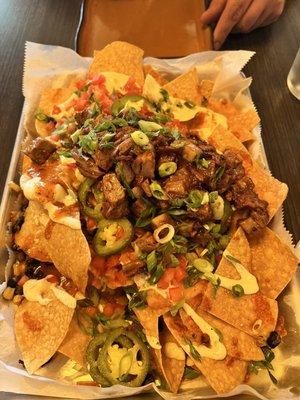 Brisket nachos