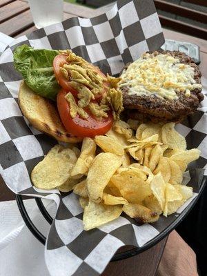 Jalapeño burger