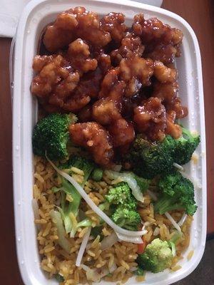 C. General Tso's Chicken Combo Platter