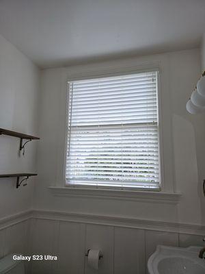 Bathroom blinds - perfect fit!