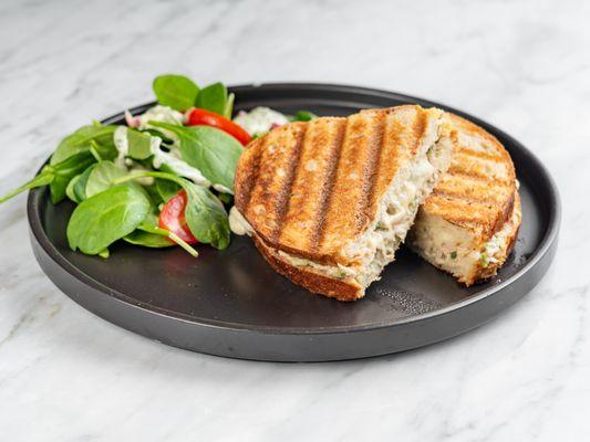 Tuna Melt with side salad