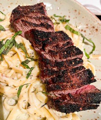 Steak Alfredo