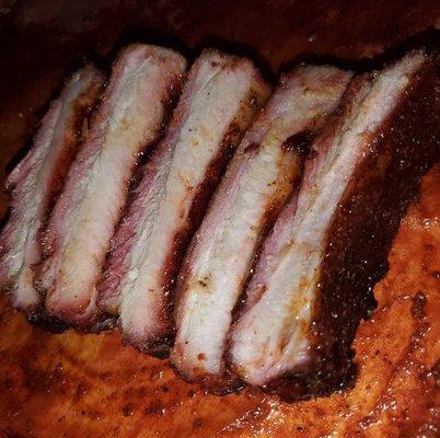 Smoked ribs to perfection