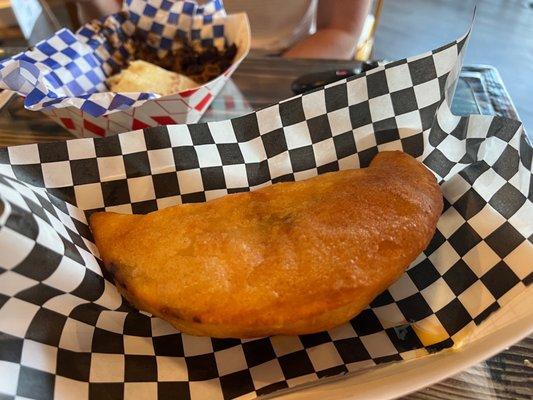 Pork empanada. It's huge!