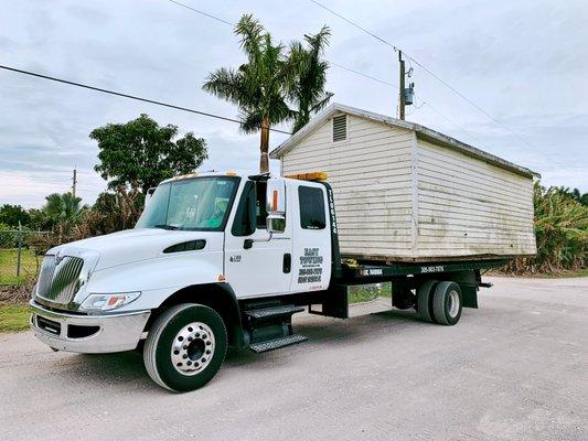 Big casita transported