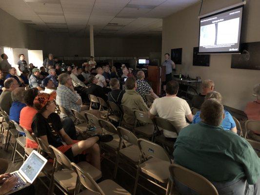 The 2018 Mid-States Regional Astronomical League (MSRAL) was hosted at Explore Scientific.