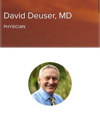 Dr. David Deuser