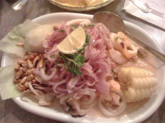 Ceviche mixta