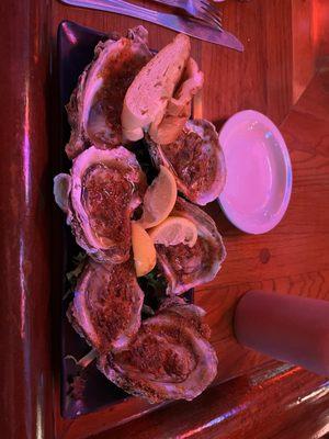 Blackened Oysters