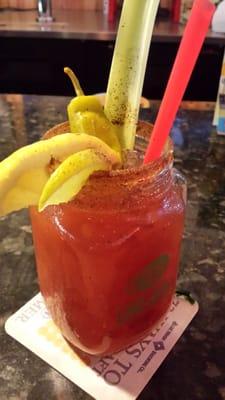 Tami's world famous Dubliner bloody mary.... bOmB.cOm!!!