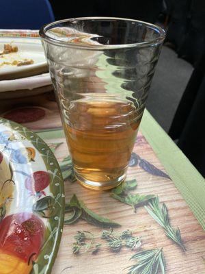 The Sweet Tea was really refreshing... after hours hiking in the high desert.