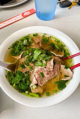 Pho tai with flank