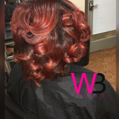 Color/ Blow Out w/ Curls!