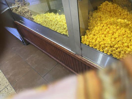 This is picture of Garret's popcorn close up.