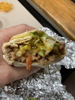 Super steak burrito