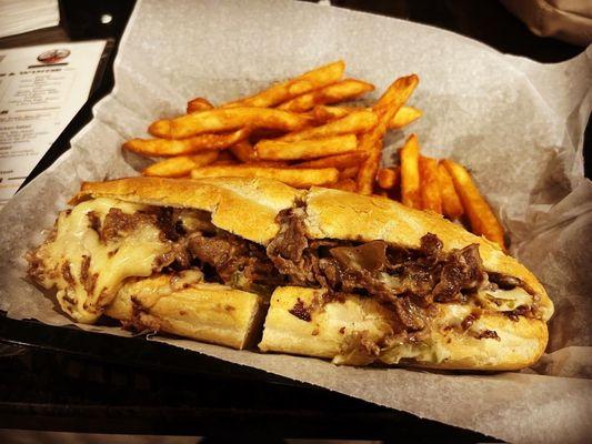 Philly cheesesteak