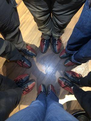 bowling shoes