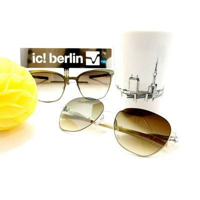 Come in and try on our newest additions to our collection of ic! berlin sunglasses!