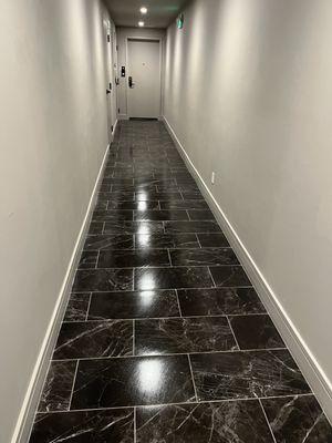 apartment building cleaning