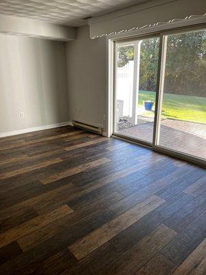 Luxury vinyl planks