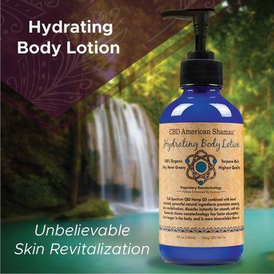 Hydrating Body Lotion with CBD oil and 13 essential oils