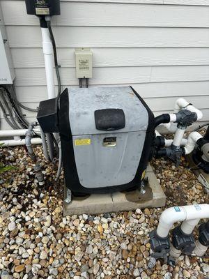 We service and repair natural gas, propane and electric pool heating equipment!