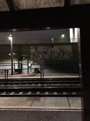 Northbound platform