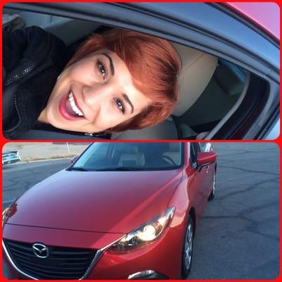 Me and my brand new 2015 Mazda 3