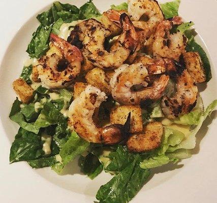 Grilled Shrimp Caesar Salad