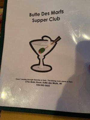 Butte Des Morts Supper Club