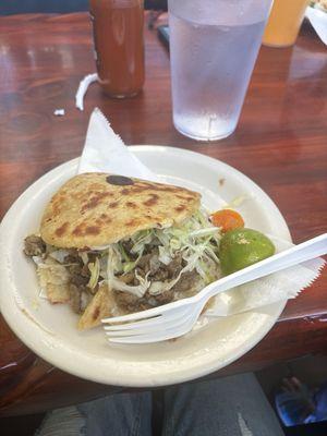 Carne asada gordita