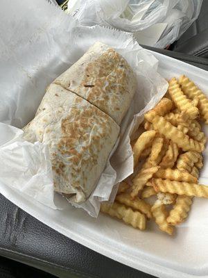 Chorizo burrito