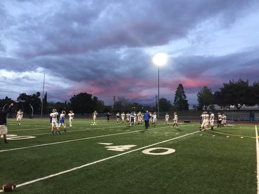 Football practice