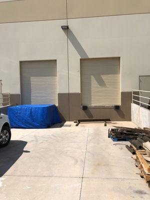 commercial garage door panel replacement