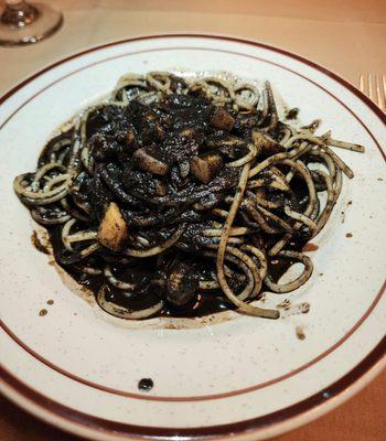 Squid Ink Pasta Special