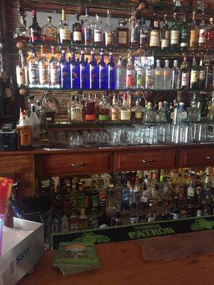 Half of the bar