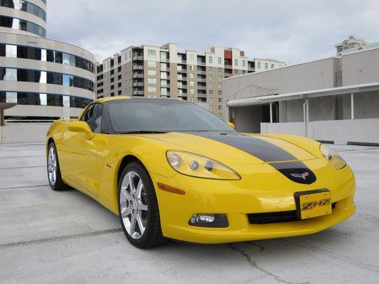 Hot Wax Garage Rare Hartz Corvette