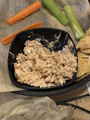 Buffalo chicken dip