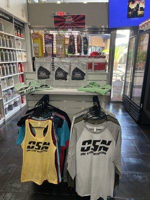 You can always rep OSN we've got shirts, car fresheners and lanyards!