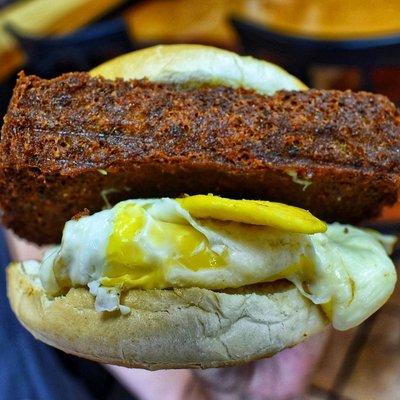 Scrapple Egg and Cheese