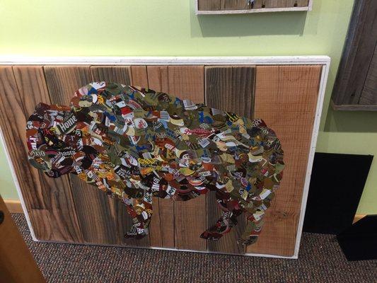 Bison art- I love it!!