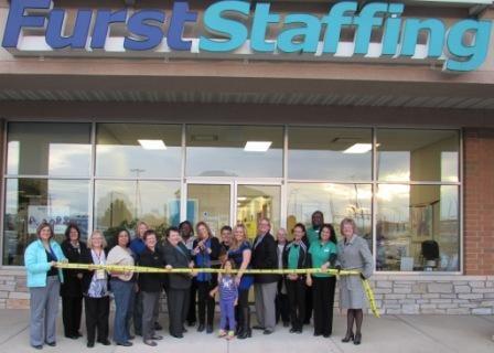 FurstStaffing's Ribbon Cutting in DeKalb