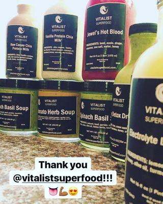 Wellness Avatar Now uses Vitalist Superfood products!